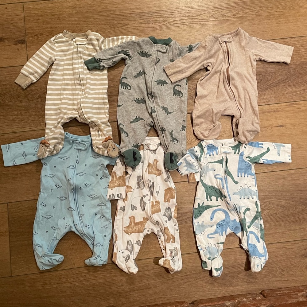 Carter’s Baby Boy Bundle of 6 0-3 Months